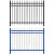 道路护栏 锌钢护栏 草坪护栏 机器人设备围栏 车间仓库护栏 锌钢草坪护栏