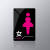 洗手间牌亚克力门牌男女洗手间标牌卫生间指示牌厕所标识牌标示牌 男女男女共用款1套 23.5x17cm