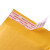 海斯迪克 加厚气泡信封袋 黄色牛皮纸气泡袋 泡沫信封纸袋汽泡包装快递袋 11*13+4cm[700个/箱]  H-261