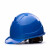 德威狮A5安全帽进口abs工地电工建筑工程施工领导监理头盔印字logo 蓝色