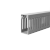 RCCN开口式PVC线槽细孔HVDR-F型灰色环保阻燃线槽45MM高-60MM高电线槽工业理线槽 两米一根起售 HVDR4560F