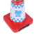 筑采（ZHUCAI）LED发光路锥 PVC安全警示摇控反光锥 充电警示桶 雪糕桶