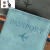 袋鼠（KANGAROO）新款时尚男士潮流护照保护套pu皮护照夹机票夹精品百搭证件包 黑色