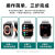 华（为）苹果安卓智能手机通用测血糖手表血压心率心电图睡眠体温尿酸多功能一体机运动计步手环 [送礼选这个]高清大屏带NFC和 (新款黑色