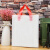 适用于服装店袋子手提袋竖版袋手提袋塑料礼品袋高档定制做设计lo 粉红色 25×33 12丝加厚(每包50个)