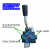 液压分配器ZD-L112手动换向阀1-6联单项双向控制阀多路阀 102 2路一单一双 默认