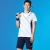 2024年yy羽毛球服男款女夏季网球服女短裙套装速干大赛服装 男套装 配深蓝色短裤 M