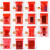 定制红色自封袋加厚有色封口袋定制袋密封彩色礼品袋100只包装袋 红色双面15丝 100个体验价 100个体验价 4x6cm
