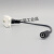 适用于定制沭露适用于定制128型单孔耳机母对母带延长线模块直插3.5mm音频带线插座面板地插