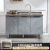 迪拜尔厨房橱柜灶台组合柜不锈钢厨柜 1.2米右双盆【可选左】