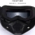 LIEVE透明高清防雾电焊防护面罩骑行防风高街面具工地焊接防灰尘护目镜 M4透明面罩 【经典款】