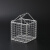 不锈钢清洗篮子消毒框篮 消毒桶 试管篮筐  圆形 方型可定做 150*150*100mm(方形)现货