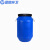 蓝鲸环卫 化工桶工厂车间密封发酵桶塑料加厚储水桶【30L蓝圆加厚款】LJHW-9894