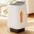 垃圾桶卧室客厅厨房卫生间大容量创意网红桶简约无盖高颜值 18L 橙色小鹿