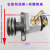 LISM拖拉机方向泵:恒流溢流齿轮泵:助力泵:改装液压转向专用油泵定制 双槽泵座+316右恒流泵+法兰盘