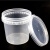 金诗洛 塑料桶 3L带提手 透明水桶 密封打包桶 小水桶涂料桶 KT-182