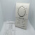 T2000AAC-0C0机械式空调温控器风机盘管温度控制面板开关 乳白色 冷暖T2000AAC-0C0