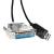 USB转DB25 25针 电子天平 电子称 232通讯线 数据线 DB9款(无芯片) 1.8m