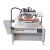 妙普乐logo转盘高速平面自动丝印机丝网印刷机器设备大型气动立式玻璃 浅灰色 高速移印