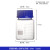 KAIJI LIFE SCIENCES高硼硅螺口锥形瓶玻璃三角烧瓶实验室蓝盖化学试剂瓶GL80盖透明高硼硅试剂瓶500ml 1个