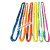 适用国标工业柔性吊装带双扣环形起重吊带圆形吊车吊树吊绳3/5/10 2吨3米