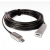 定制适用Kinect ones数据传输延长线USB 3.0混合光纤20米无丢帧无 黑色 25m