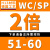 U钻刀杆暴力钻快速钻头数控小直径SP平底喷水钻头WC刀片 深孔抗震 WC/SP-(2倍)51-60