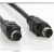 8芯插头 MD8芯连接线 PLC公对公 公对母连接线 8针圆头线 公对公 2m