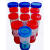 一次性大便样本采集管粪便采集器尿液收集瓶痰杯标本采样盒大便杯 40ml大便杯独立包装 随机颜色