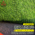 巨成云 仿真草坪 人造草地户外塑料绿色围挡工地用 三色草 绿布草高2cm 宽2米*长25米【机器背胶】