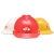 唐丰ABS-V安全帽 工地国标施工领导建筑工程车间加厚劳保防砸头盔 红色安全帽