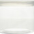 乐霍 储物罐密封塑料瓶透明包装圆形红糖饼干大米蜂蜜加厚密封收纳罐子 5.5直径8高50个配透明盖