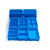 塑料收纳零件盒分格多格盒归类整理分类五金工具螺丝周转箱长方形加厚 D10格：448*327*104（加厚）