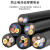 珠江电缆 电力电缆ZC-RVV-300/500-2*10平方铜芯国标多芯多股软线100米/卷 黑色