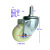 脚轮万向带刹车轮定向轮冰柜加厚重型轮轻便小型机械推车轮万向轮 2寸10*20丝杆万向轮