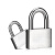 304不锈钢挂锁  类型：短梁；锁宽：50mm
