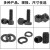 铁锣卫 12.9级M27高强度螺栓 外六角全牙螺丝螺母套装 一套价  M27*60全牙 
