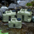 SMVP定制户外食品级塑料水桶家用储水桶带盖带水龙头方形手提军绿PE方 12L-卡其色双手柄PE战术水桶