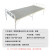 GAJY 白色钢塑折叠床 野营床 单层两折午休床 200*80*43cm