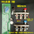 地暖地热分水器16管专用分集水器加厚铜一体活接头分水器 接16管3路分水器（加厚）