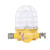 亮舟上海船用铜质防爆灯CFD3/4/5白炽灯舱顶灯带网罩60/100W CCS 配件:CFD5玻璃罩