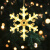 多美忆圣诞节装饰led彩灯串灯圣诞树生日场景灯串3个装 鹿+铃铛+雪花