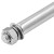 海斯迪克 国标304不锈钢膨胀螺栓（无缝）拉爆螺丝钉膨胀管HKsq-592 M8*50(1个) 