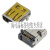 HDMI高清连接器公头夹板式母座普通镀金19P 1.6夹板HDMI公头插头 MICRO前插后贴式