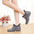 韩国春秋女士短筒雨靴水鞋防滑坡跟胶鞋防滑防水时尚雨鞋 雅黑波点 36