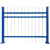无锡 锌钢 围墙护栏 户外 庭院栏杆小区工厂室外铁艺防护栏隔离栏 12高3米咨询客服