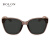 暴龙（BOLON）眼镜24年杨紫同款猫眼大框太阳镜防晒开车墨镜男女潮 BL5087A30