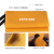 橙色硅胶灭火毯家用消防认证玻璃纤维国标防火毯布厨房消防器材 橙色硅胶1.2米(双人型)欧盟CE认证