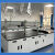 全钢实验室工作台化学实验桌钢木边台通风柜试验台操作台定制 铝玻试剂架 L*200*750 (含