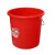 庄太太 塑料水桶 红色 15L 32*30cm
